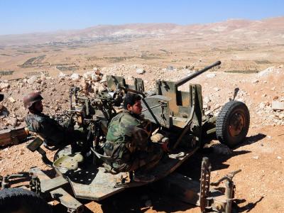 Die syrische Armee hat Bodengewinne verbucht. Foto: SANA Syrische Soldaten
