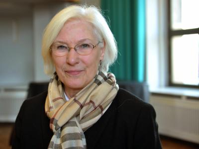 Nach dem Scheitern zweier anderer Kandidaten ist Irmgard Schwaetzer zur neuen Vorsitzende nder EKD-Synode gewählt worden. Foto: Paul Zinken Schwaetzer