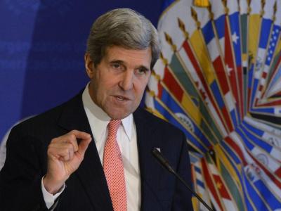 US-Außenminister John Kerry versucht, Israel zu beruhigen. Foto: Shawn Thew John Kerry