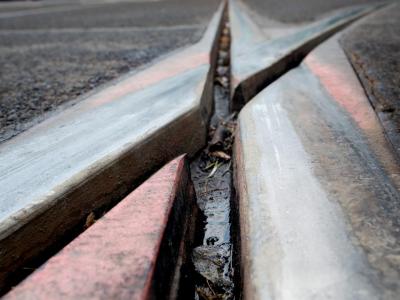 Ein Weichen-Defekt sorgt für Bahnprobleme im Großraum Frankfurt. Foto: Martin Gerten/Archiv Weiche
