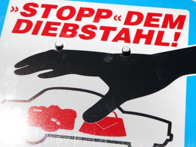 Bald könnte es heißen: "Stopp" dem Diebstahl