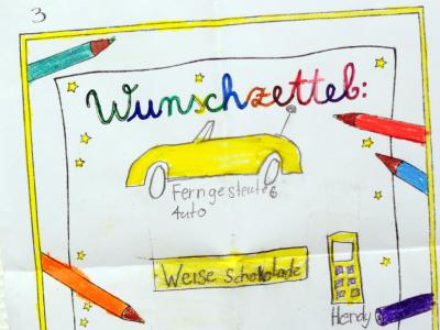 Die Wünsche der Ressorts werden nicht alle erfüllt werden können. Foto: Julian Stratenschulte Wunschzettel