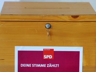 Wie entscheidet die SPD-Basis? Foto: Matthias Hiekel/Archiv SPD-Mitgliederentscheid