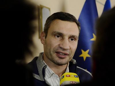 Vitali Klitschko: «Wir wollen nicht nur irgendwelche Minister auswechseln, sondern das politische System ändern.» Foto: Filip Singer Vitali Klitschko