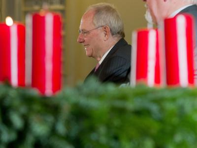 Der amtierende Bundesfinanzminister Wolfgang Schäuble (CDU) würde gerne weitermachen. Foto: Tim Brakemeier Wolfgang Schäuble