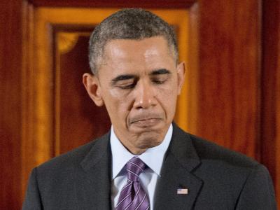 Barack Obama trauert um Nelson Mandela. Foto: Ron Sachs / POOL Barack Obama