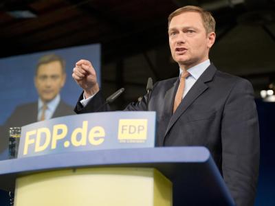 Die neue Hoffnung der FDP: Christian Lindner. Foto: Maurizio Gambarini Christian Lindner