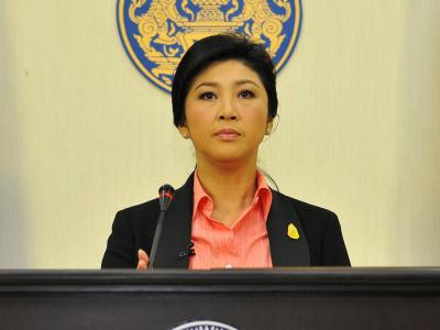 Als die Thaksin-Partei die fotogene Yingluck 2011 als Spitzenkandidatin präsentierte, hatte noch niemand im Politgeschäft je von ihr gehört. Foto: Str Yingluck Shinawatra