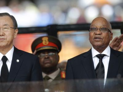 Jacob Zuma steht im Zentrum mehrerer Korruptionsskandale. Foto: Kim Ludbrook Jacob Zuma