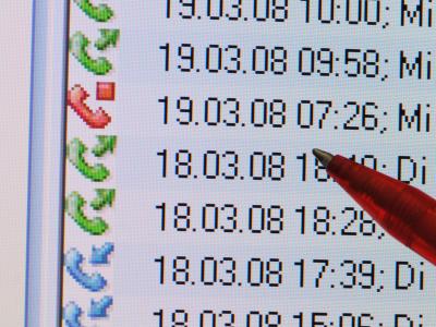 Die umstrittene Vorratsdatenspeicherung verstößt laut einem EU-Gerichtsgutachten gegen europäisches Recht. Foto: Armin Weigel/Archiv Anruferliste