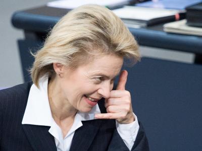 Ursula von der Leyen (CDU) hat Respekt vor ihrem neuen Amt. Foto: Maurizio Gambarini Ursula von der Leyen