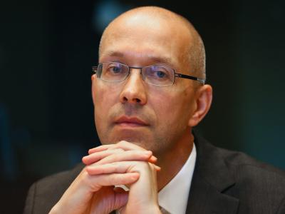 Noch EZB-Direktor: Jörg Asmussen wird überraschend Staatssekretär im Bundesarbeitsministerium. Foto: Julien Warnand/Archiv Jörg Asmussen