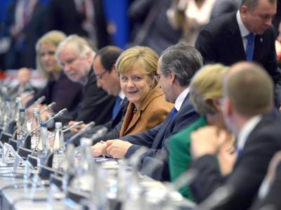 Bundeskanzlerin Angela Merkel forderte kurz vor dem Spitzentreffen von den EU-Staaten stärkere Anstrengungen bei der Umsetzung ihrer Reformversprechen. Foto: Rainer Jensen/Archiv EU-Gipfel