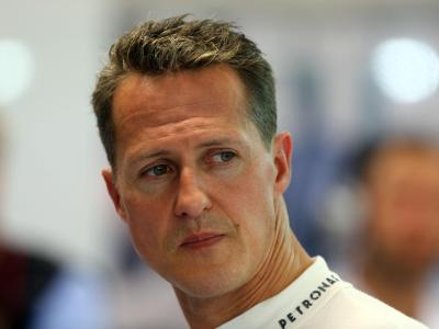 Michael Schumacher im September 2012 in Singapur. Die Formel-1-Legende befindet sich nach einem Skiunfall in einem kritischen Zustand. Foto: Jens Buettner/Archiv Michael Schumacher in Singapur