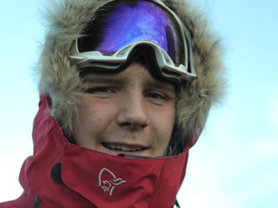 Lewis Clarke hat nach 48 Tagen und mehr als 1100 Kilometern auf Skiern den Südpol erreicht. Foto: Youngest-To-Southpole Lewis Clarke