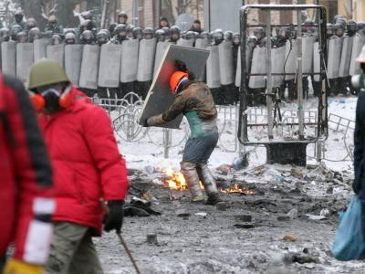 Für die Eskalation in Kiew machen sich prowestliche Opposition und russlandfreundliche Führung gegenseitig verantwortlich. Foto: Zurab Kurtsikidze Eskalation in Kiew