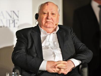 Der ehemalige Präsident der Sowjetunion, Michail Gorbatschow. Foto: Jan Woitas/Archiv Michail Gorbatschow