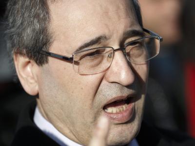 Syriens stellvertretender Außenminister Faisal Mekdad hat Forderungen der Opposition nach einem Rücktritt Assads zurückgewiesen. Foto: Valentin Flauraud Faisal Mekdad