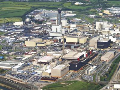 Zu hohe Strahlung im englischen Atomkraftwerk Sellafield hat Besorgnis ausgelöst. Foto: Sellafield Ltd/Archiv Sellafield