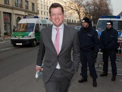 Ex-Verteidigungsminister Karl-Theodor zu Guttenberg (CSU) plant kein Comeback. Foto: Peter Kneffel Guttenberg