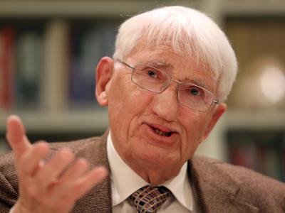 Jürgen Habermas findet, die Politik der EU-Staaten ist zu stark den Finanzmärkten ausgeliefert. Foto: Martin Gerten Habermas