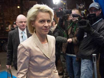 Bundesverteidigungsministerin Ursula von der Leyen (CDU) bei der 50. Sicherheitskonferenz. Foto: Tobias Kleinschmidt/Munich Security Conference Ursula von der Leyen