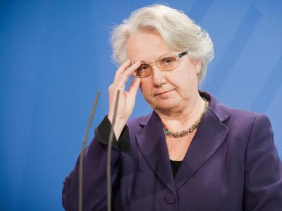 Annette Schavan soll neue Botschafterin im Vatikan werden. Foto: Michael Kappeler Annette Schavan