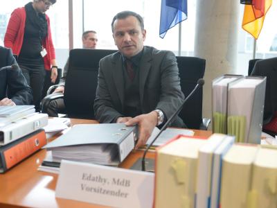Im NSU-Untersuchungsausschuss machte sich Sebastian Edathy einen Namen. Foto: Rainer Jensen/Archiv NSU-Untersuchungsausschuss
