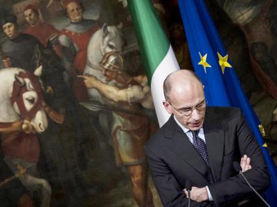 Nach nur zehn Monaten im Amt steht Ministerpräsident Enrico Letta vor dem Aus. Italien bekommt seine vierte Regierung in vier Jahren. Foto: Angelo Carconi Enrico Letta tritt zurück