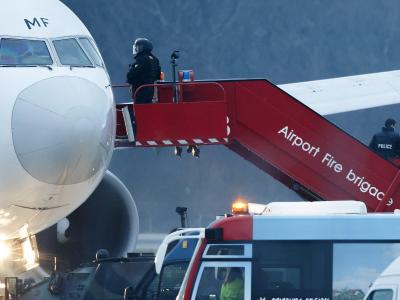 Der Entführer stellte sich den Behörden und wurde festgenommen. Foto: Salvatore Di Nolfi Flughafen Genf