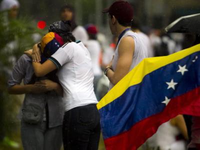 Venezuelas Studenten gehen weiter auf die Straße. Sie fordern ein Ende der Misswirtschaft und mehr Sicherheit. Foto Miguel Gutierrez Foto: Miguel Gutierrez Proteste in Caracas