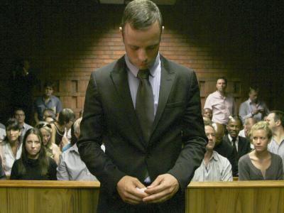 Oscar Pistorius während der Gerichtsverhandlung in Pretoria. Foto: TJ Lemon Oscar Pistorius