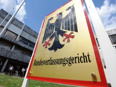 Das Bundesverfassungsgericht in Karlsruhe. Foto: Uli Deck Bundesverfassungsgericht