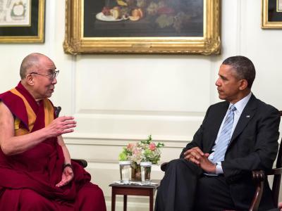 Barack Obama empfängt den Dalai Lama. Foto: Pete Souza/Official White House Photo Dalai Lama bei Obama
