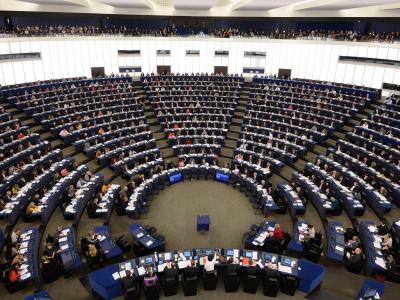 Deutsche Kleinparteien dürfen sich Hoffnung auf einen Sitz im Europaparlament machen. Foto: Patrick Seeger/Archiv Europaparlament