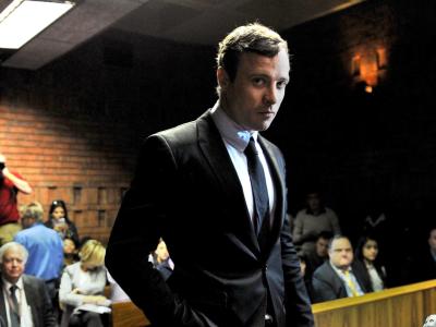 Oscar Pistorius während eines Gerichtstermins in Pretoria. Foto: epa Oscar Pistorius