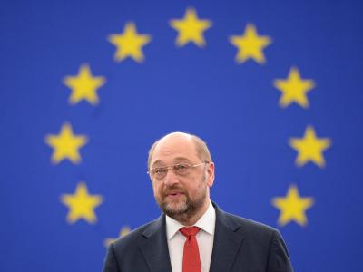 Martin Schulz: «Die EU alleine wird das nicht stemmen können.» Foto: Patrick Seeger Martin Schulz