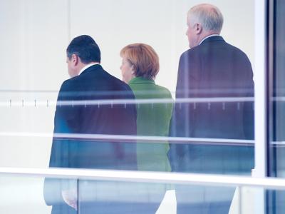 Die Edathy-Affäre wird für die große Koalition zur Belastung. Foto: Maurizio Gambarini Koalitionäre