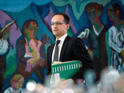 Justizminister Heiko Maas (SPD) verteidigt in der Edathy-Affäre die SPD-Spitze. Foto: Bernd von Jutrczenka Justizminister Maas