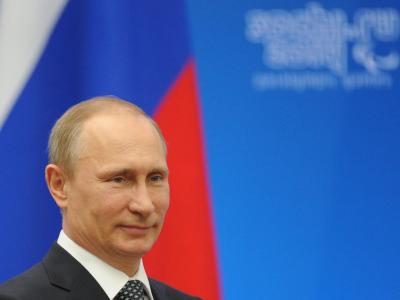 Russland hat die Krim als souveränen und unabhängigen Staat anerkannt. Präsident Putin soll einen entsprechenden Erlass unterzeichnet haben. Foto: Mikhail Klimentyev Putin