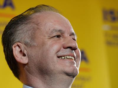 Der parteilose Unternehmer Andrej Kiska hat die Präsidentenwahl in der Slowakei gewonnen. Foto: Filip Singer Andrej Kiska