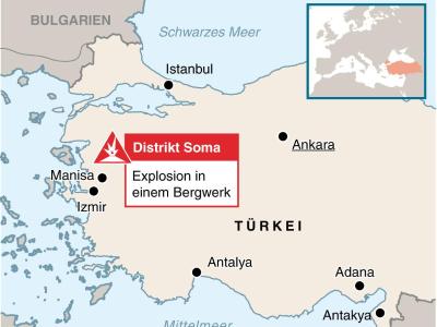 Die Zeche liegt in der Provinz Manisa im Westen der Türkei. Foto: R. Mühlenbruch Lage der Zeche