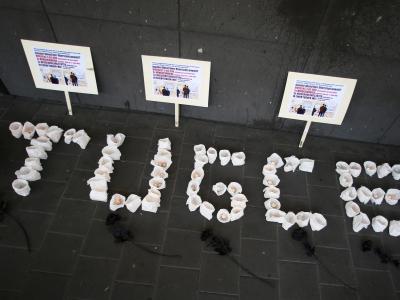 Das Landgericht Darmstadt hatte Sanel M. im Juni 2015 wegen Körperverletzung mit Todesfolge zu drei Jahren Jugendstrafe verurteilt. Foto. Fredrik von Erichsen Foto: Fredrik von Erichsen Fall Tugce