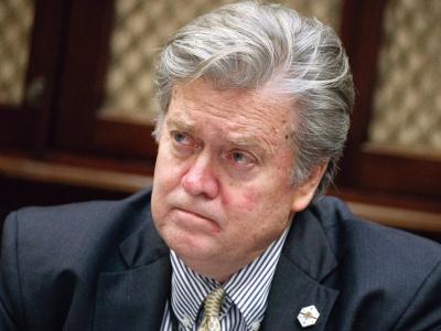 US-Präsident Trump lässt die Kritik vonn Steve Bannon nicht auf sich sitzen. Foto: Evan Vucci Steve Bannon