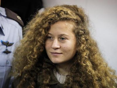 Ihr Fall machte weltweit Schlagzeilen: Die junge Palästinenserin Ahed Tamimi hatte einen israelischen Soldaten vor laufender Kamera geschlagen. Foto: Ilia Yefimovich Ahed Tamimi