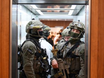 Beamte der Sondereinheit GSG 9 der Bundespolizei. Foto: Ralf Hirschberger GSG 9