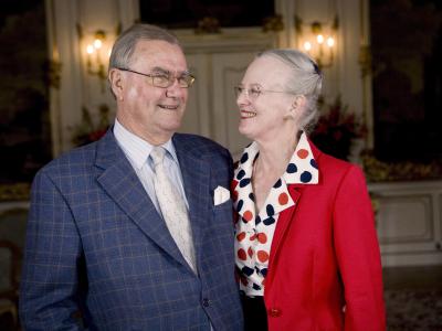 Königin Margrethe und Prinz Henrik 2007 im Schloss Fredensborg. Foto: Steen Brogaard Prinz Henrik von Dänemark