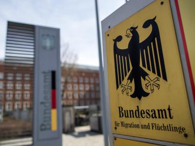 Außenansicht des Bundesamts für Migration und Flüchtlinge in Nürnberg. Bundesamt für Migration und Flüchtlinge (BAMF)