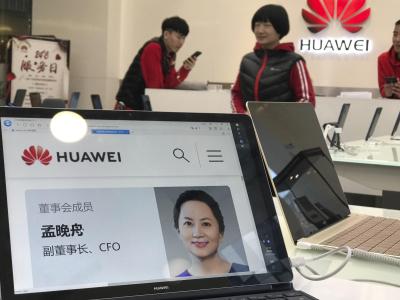 Laut der kanadischen Zeitung «The Globe and Mail» berichtete, sucht die US-Justiz Meng wegen Sanktionsverstößen. n. Meng Wanzhou