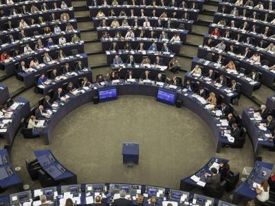 Abstimmung im Europäischen Parlament in Straßburg. Die Staaten der Europäischen Union haben die Urheberrechtsreform endgültig beschlossen. Urheberrechtsreform